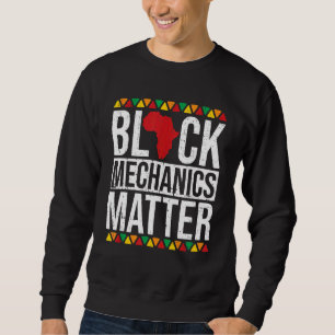 Black Mechanics Matte African American Black Hist Trui
