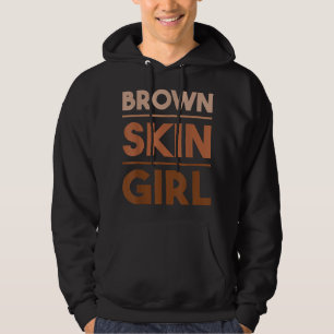 Black Melanin Queen Magic Brown Skin Girl Juneteen Hoodie