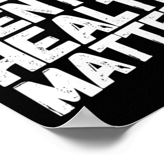 Black Mental Health Maters Therapy Gift Poster (Hoek)