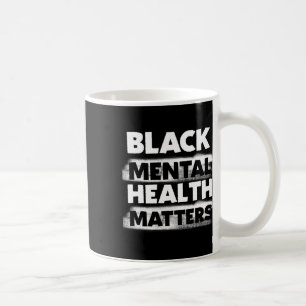 Black Mental Health Problems Therapie Zwart Excell Koffiemok