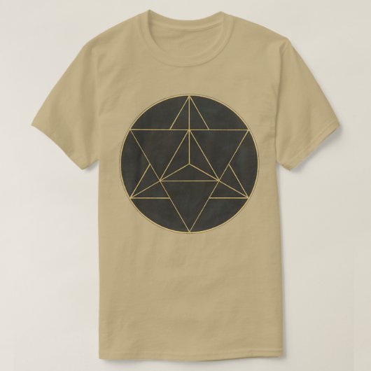 Black Merkabah T-shirt (Design voorkant)