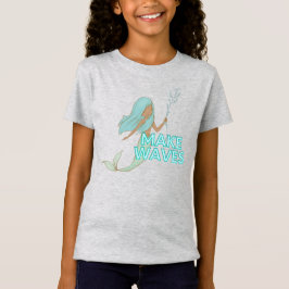 Black Mermaid Kinder T-Shirt