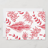 Black Merry Alles kerstfoto Feestdagenkaart (Achterkant)