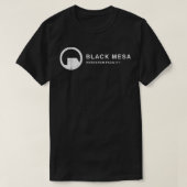 Black Mesa Research Facility T-shirt (Design voorkant)