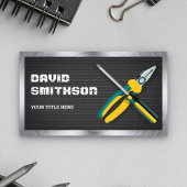 Black Mesh Handyman Repair Tools Electricia Visitekaartje