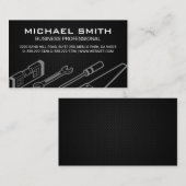 Black Mesh | Hardwarehulpmiddelen Visitekaartje (Voorkant / Achterkant)
