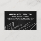 Black Mesh | Hardwarehulpmiddelen Visitekaartje (Voorkant)