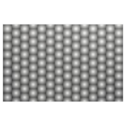 Black Mesh White Balls Moire van Kenneth Yoncich Stof (Yard (91,4 cm))