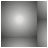 Black Mesh White Balls Moire van Kenneth Yoncich Stof (Close Up)
