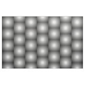 Black Mesh White Balls Moire van Kenneth Yoncich Stof (Fat Quarter)