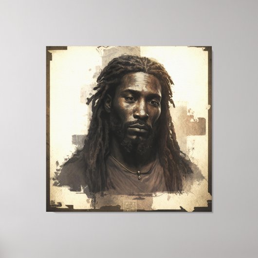 Black Messiah Canvas Afdruk (Voorkant)