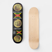BLACK MESSIAH JMT Skateboard (Voorkant)
