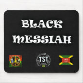 BLACK MESSIAH Mousepad Muismat (Voorkant)