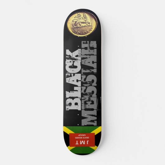 BLACK MESSIAH Skateboard (Voorkant)
