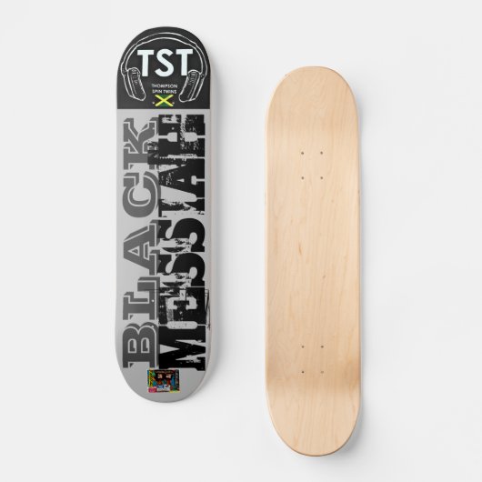 BLACK MESSIAH Skateboard (Voorkant)