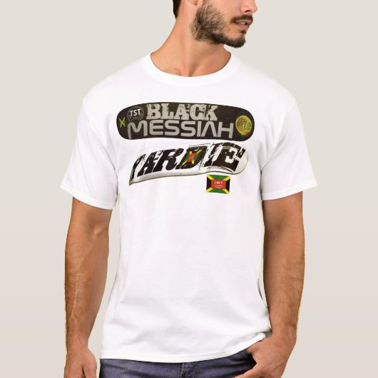 BLACK MESSIAH YARDIE SKATEBOARD T-Shirt (Voorkant)