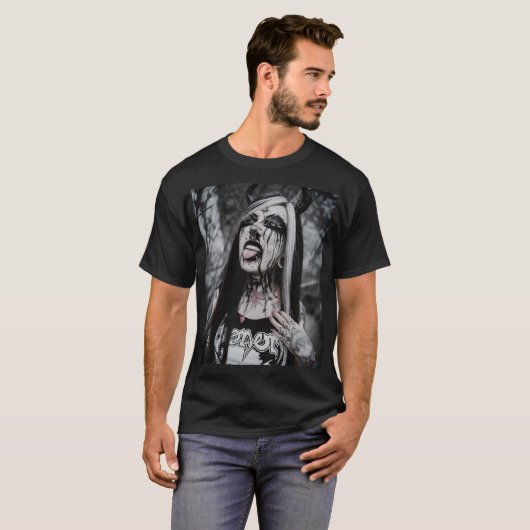 Black Metal 2 Mannen T-shirt (Voorkant volledig)