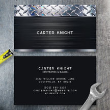 Black Metal Diamond Bord Industrial