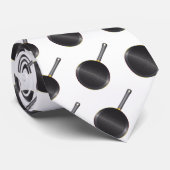 Black Metal Frying Pan Stropdas (Opgerold)