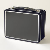 Black Metal Lunchbox (Achterkant)