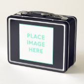 Black Metal Lunchbox (Achterkant)
