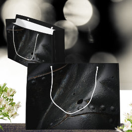 Black metal minimalistische man partij groot cadeauzakje