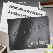 Black metal minimalistische man partij