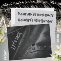 Black metal minimalistische man partij