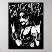 Black Metal Poster (Voorkant)