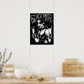 Black Metal Poster (Keuken)
