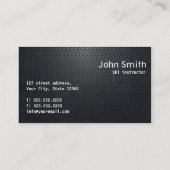 Black Metal Red Label Ski Visitekaartje (Achterkant)