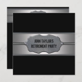 Black Metal staat voor Retirement Party Kaart (Voorkant / Achterkant)