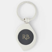 Black Metallic Sleutelhanger (Voorkant)