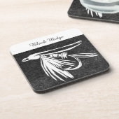 "Black Midge" forel Natte Onderzetter (Linkerzijde)