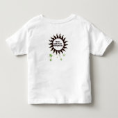 Black Midnight Sun van Alaska Kinder Shirts (Achterkant)