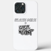Black Milk Music Case-Mate iPhone Case (Achterkant)