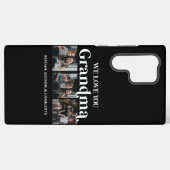 Black Minimal Retro We houden van u, oma 3 Afbeeld Samsung Galaxy Hoesje (Achterkant horizontaal)