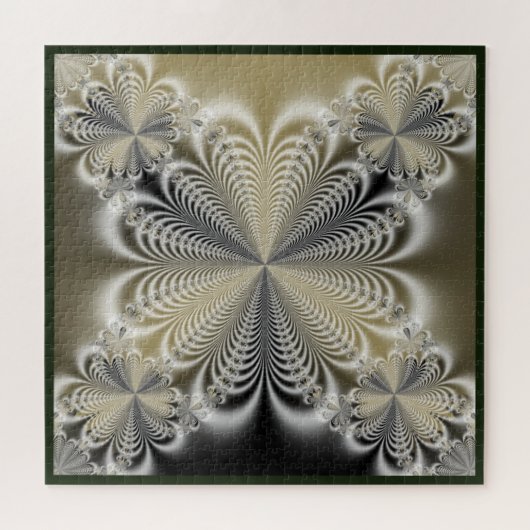 Black Mirror Fractal Legpuzzel (Horizontaal)