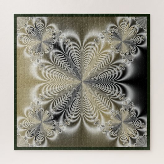 Black Mirror Fractal Legpuzzel (Verticaal)