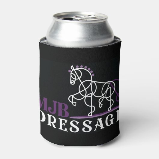 Black MJB Dressage koelbox Blikjeskoeler (Blikje Voorkant)