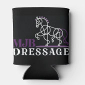 Black MJB Dressage koelbox Blikjeskoeler (Achterkant)