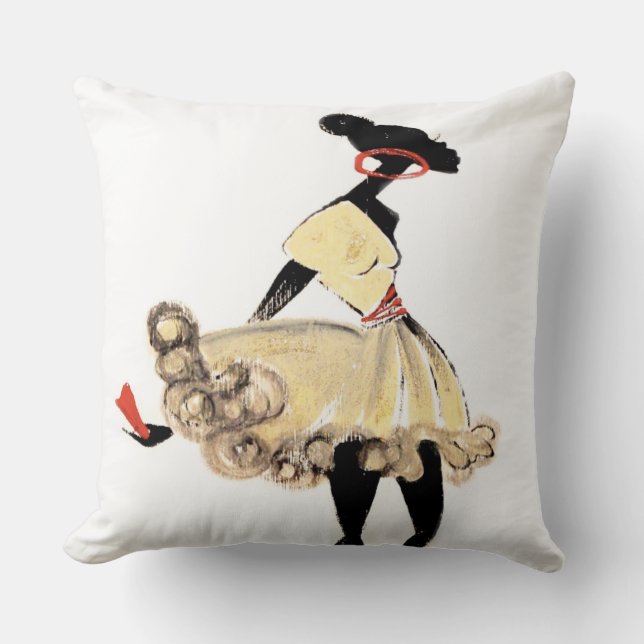 Black MODE Pillow Kussen (Voorkant)