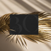 Black | Modern 30ste verjaardagsfeestje dank u Bedankkaart