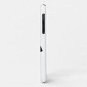 Black Modern Houndstooth met Mode Silhouette Case-Mate iPhone Case (Achterkant/links)