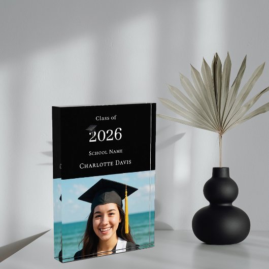 Black modern photo Graduate Fotoblokken