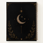 Black Modern Witch's Notebook/Manual Notitieboek (Achterkant)