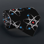 Black Molecule Atom Pattern Teacher Science Stropdas<br><div class="desc">Dit leuke atoom molecuulpatroon is geweldig voor de wetenschapper,  leraar of wetenschapsliefhebber in je leven.</div>