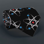 Black Molecule Atom Pattern Teacher Science Stropdas<br><div class="desc">Dit leuke atoom molecuulpatroon is geweldig voor de wetenschapper,  leraar of wetenschapsliefhebber in je leven.</div>