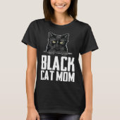Black mom  Black kitten  Blacks  2 T-shirt (Voorkant)