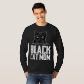 Black mom  Black kitten  Blacks  2 T-shirt (Voorkant volledig)